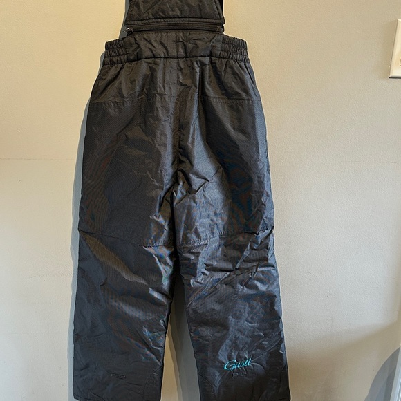 Gusti Kids Dark Gray Ski pants with Logo Straps - Picture 12 of 16
